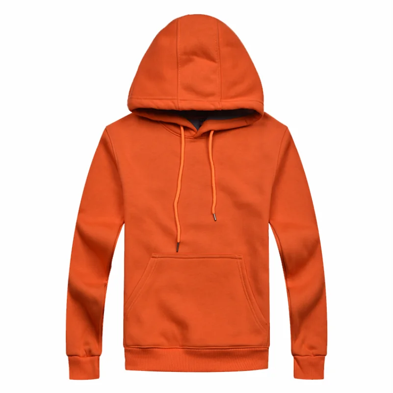 Top Trends: Solid Color Hoodie Versatile Basic Top Men's And Women's Autumn And Winter Sweaters Can Customize Your Logo NSLP Shoppable Styles - Image 5