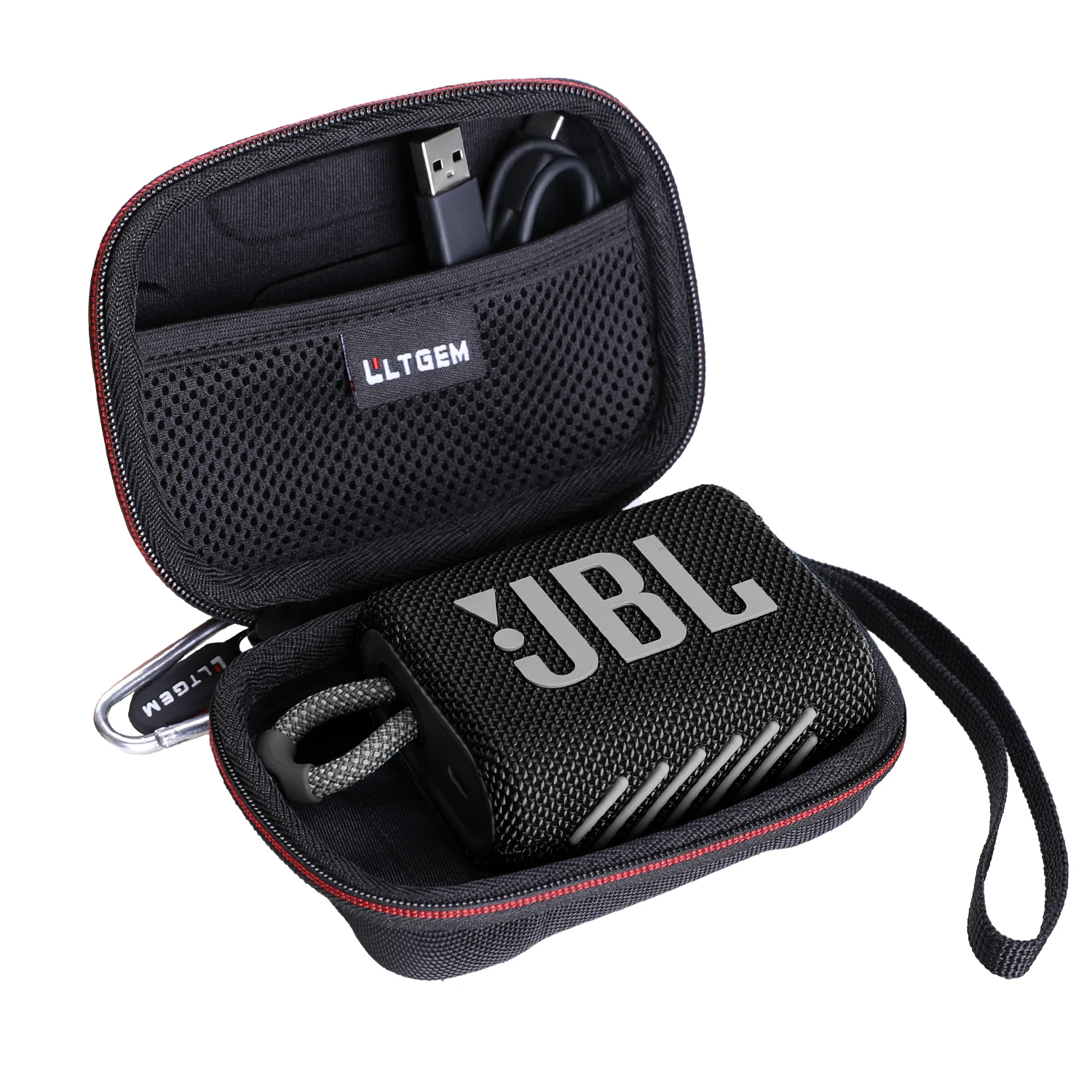 Top Trends: LTGEM Waterproof Black EVA Hard Case For JBL Go 3 Portable Speaker With Bluetooth Built-in Battery Shoppable Styles - Image 6