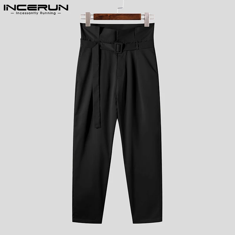 Top Trends: INCERUN American Style Fashion New Men Pantalons Casual Streetwear Trousers Male Lace-up Big Pocket Cargo Long Pants S-5XL 2023 Shoppable Styles - Image 4