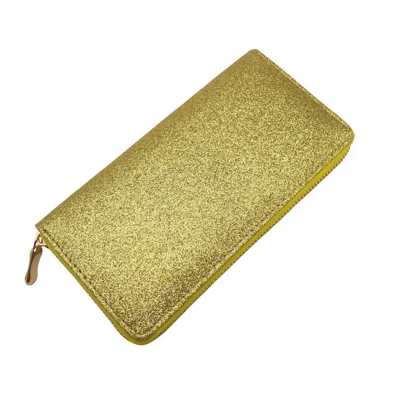 Top Trends: KANDRA 2019 New Gold Silver Sparkling Glitter Wallets Sequins Looking Various MultiColors PU Leather Women Wallet Wholesale Shoppable Styles