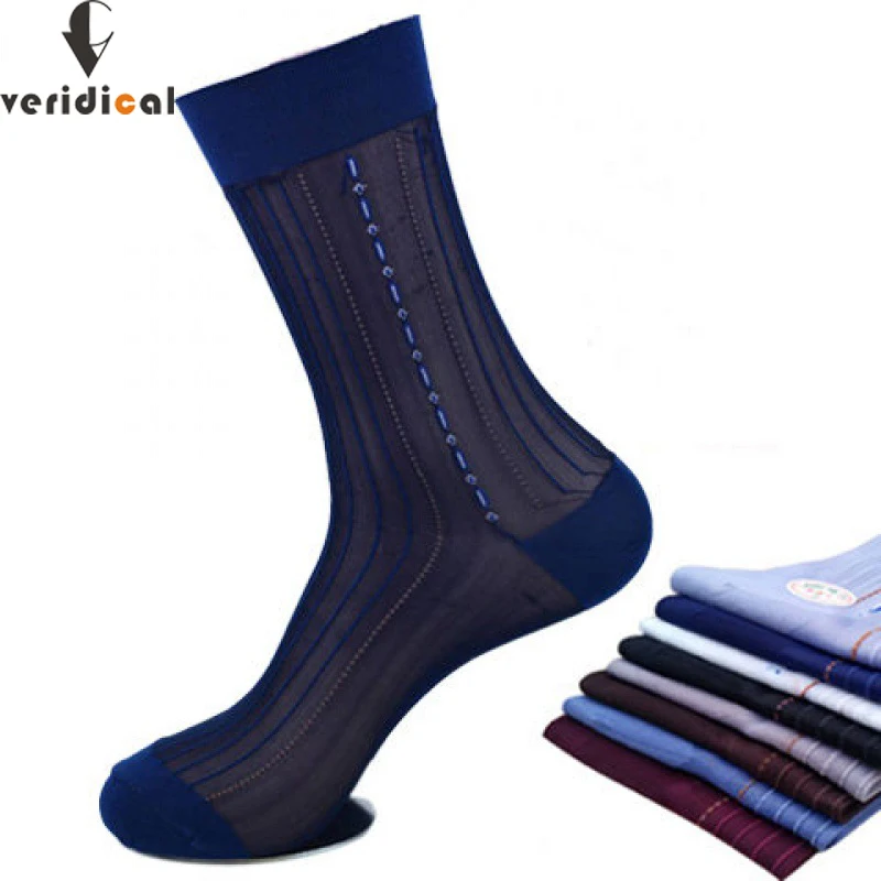 Top Trends: Large Size Summer Socks Mens Nylon Thin Breathable Husbands Fathers Solid Endurable Loose Work Vintage Silk Short Socks Sokken Shoppable Styles