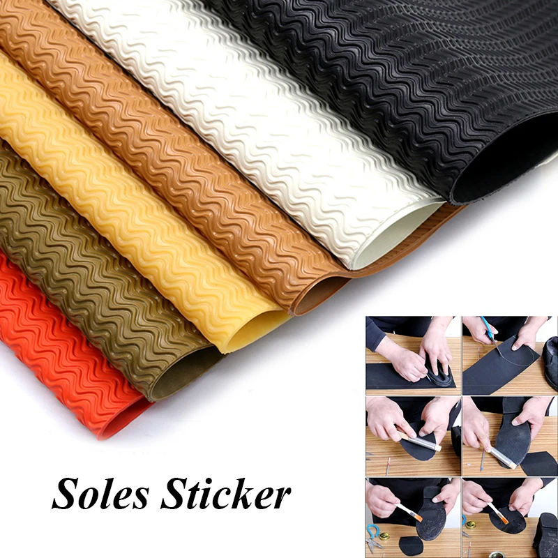 Top Trends: Rubber Shoe Soles Pure Color Shoes Anti Slip Wearable Pads Outsole Repair Patches Men Women Replaceable Soles Non-Slip Sticker Shoppable Styles