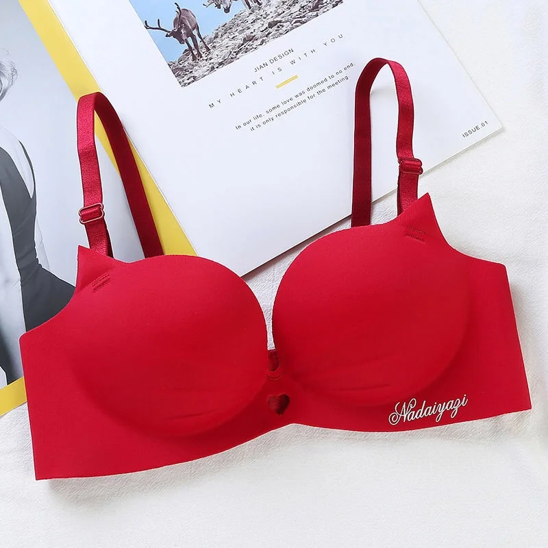 Top Trends: Sexy Hollow Out Bras For Women Lingerie Seamless Wireless Push Up Bra Bralette Comfortable Brassiere Female Underwear Intimates Shoppable Styles - Image 4