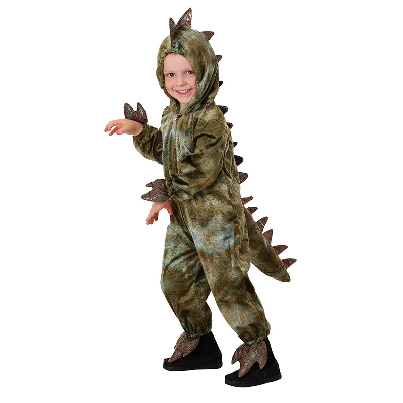 Top Trends: 2-8T Toddler Kids Child Dinosaur T-Rex Costume Cosplay For Boys Halloween Purim Party Disfraz Fantasia Dress Up Hoodie Jumpsuit Shoppable Styles