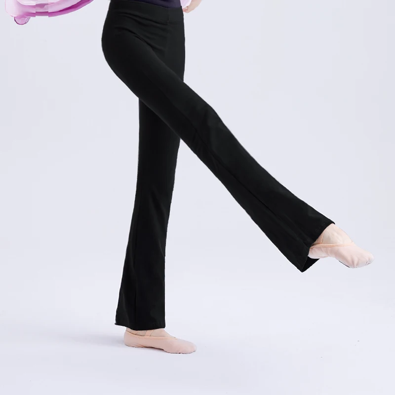 Top Trends: Modal Flare Long Trousers Women Girls High Waist Stretch Bell-bottoms Ballet Fitness Running Jogging Gymnastics Dance Pants Shoppable Styles