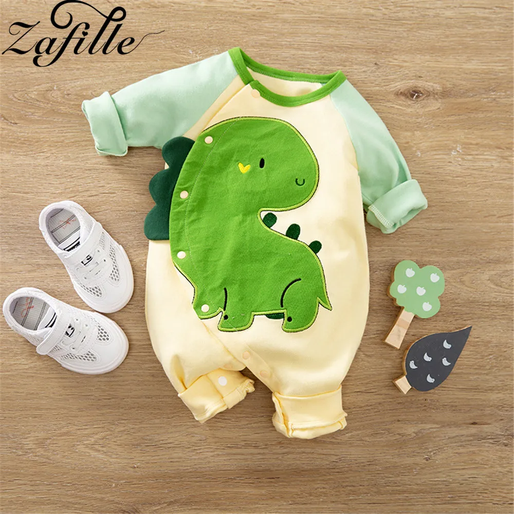 Top Trends: ZAFILLE Baby Boy Costume Dinosaur Jumpsuit For Children Clothing Cartoon Cute Baby Clothes Spring Baby's Rompers Kids Overalls Shoppable Styles