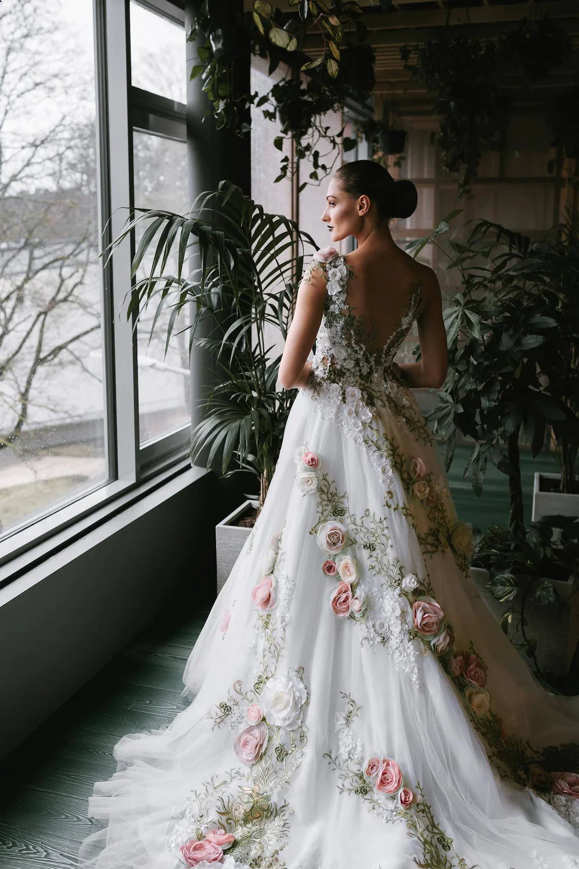Wedding Dress Design Rose Collection White Dress Bridal Open Back Elegant Gowns | eBay Wedding Dress Design Rose Collection White Dress Bridal Open Back Elegant Gowns | eBay