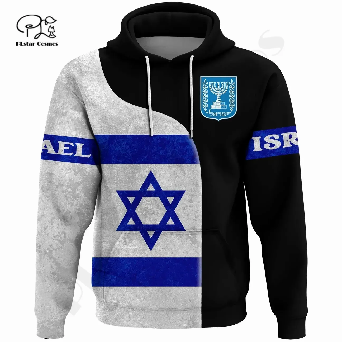 Top Trends: PLstar Cosmos 3DPrint Newest Sport Israel Country Flag Unique Men / Women Cozy Hrajuku Casual Streetwear Hoodie / Zip / Sweatshirt 2 Shoppable Styles