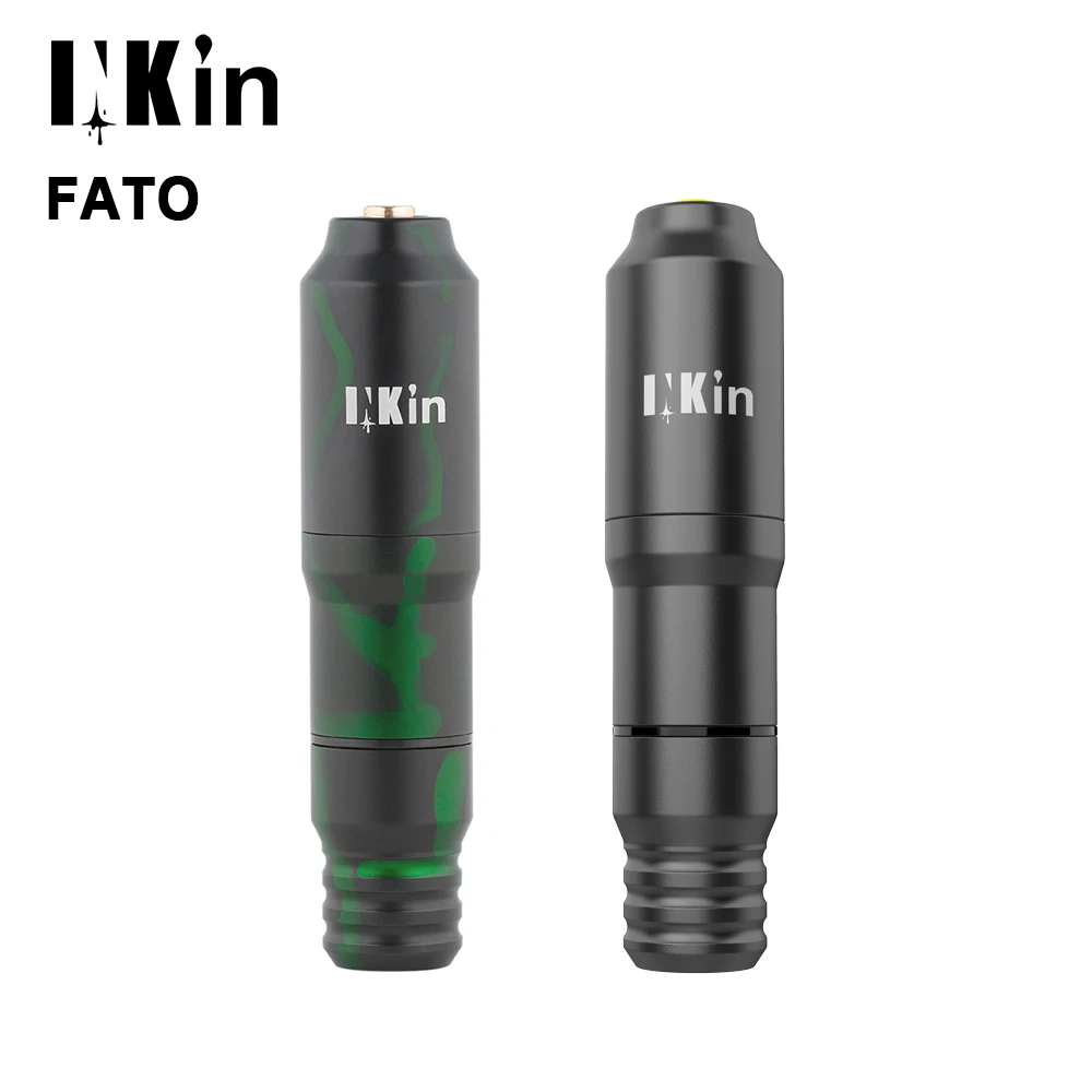 Top Trends: INKIN Fato Rotary Cartridge Tattoo Pen Machine Japan Coreless Motor For Tattoo &amp; Permanent Makeup Black &amp; Camo Color Shoppable Styles