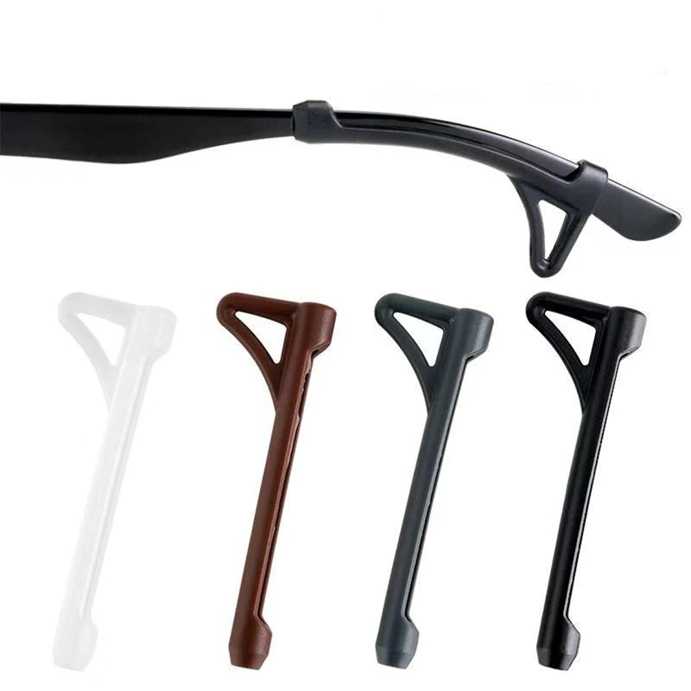 Top Trends: 1 Pair New Glasses Anti-slip Cover Anti-lost Silicone Ear Hook Glasses Legs Sleeve Holder For Sunglasses Glasses Accessories Shoppable Styles