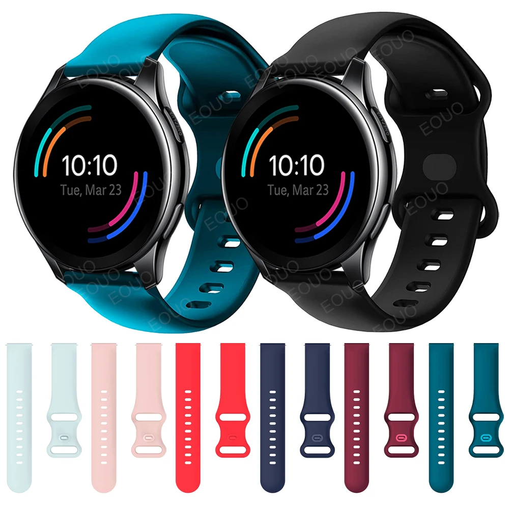 Top Trends: For Oneplus Watch Silicone Strap Watchband One Plus Smartwatch Sport Band Bracelet Replace Accessories Wristband Watchstrap Shoppable Styles