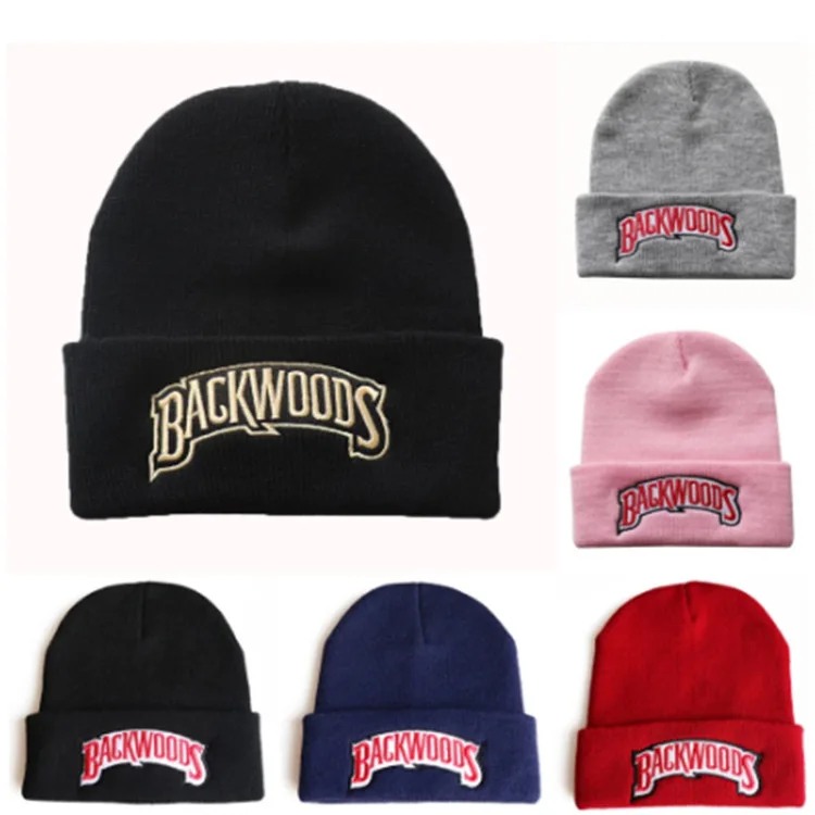 Top Trends: Autumn And Winter Men's And Women's Woolen Hats Knitted Hats BACKWOODS Skateboard Popular Hats Hip-hop Hats Adjustable Beanies Shoppable Styles