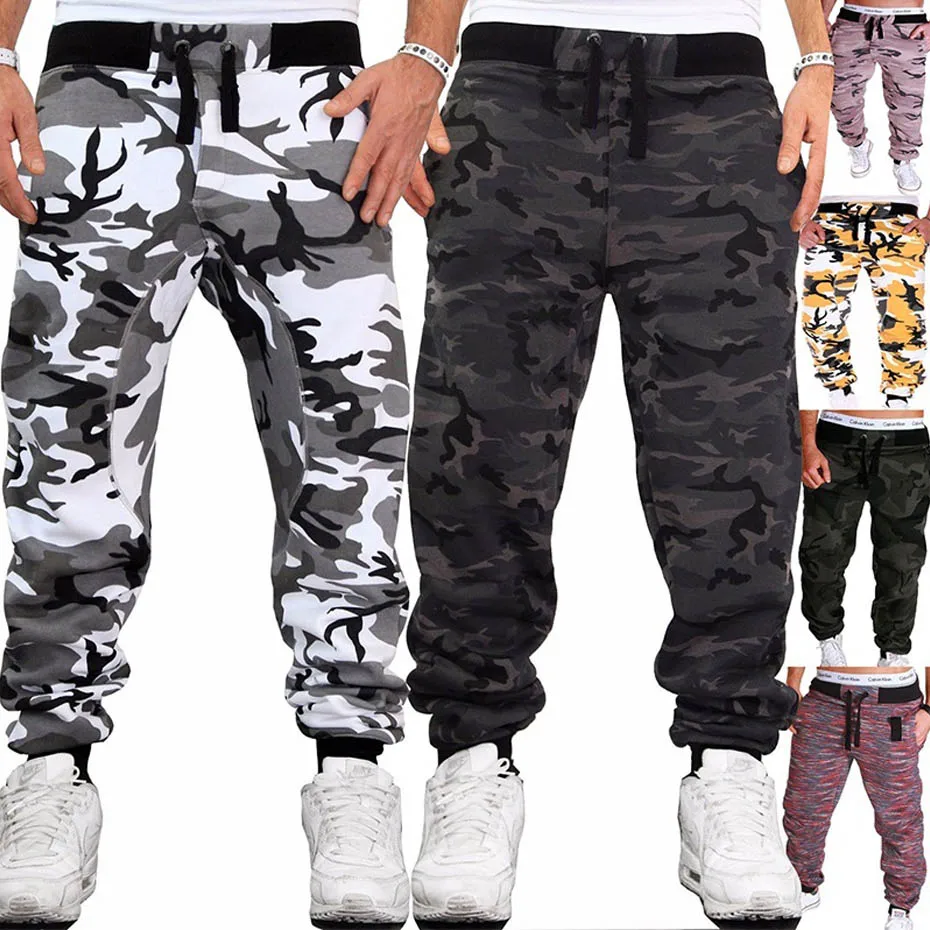 Top Trends: Zogaa 2021 Slim Hip Hop Men Mens Comouflage Trousers Jogging Fitness Army Joggers Military Pants Men Clothing Sports Sweatpants Shoppable Styles