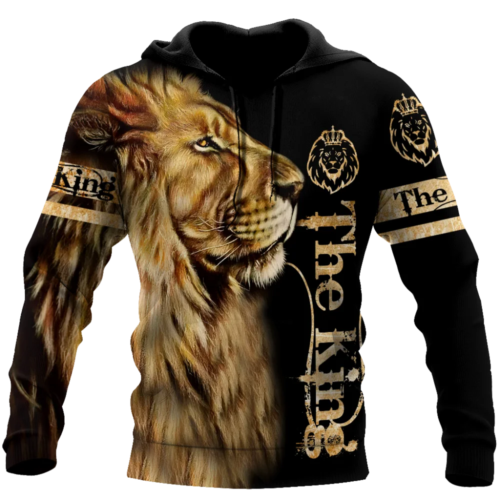 Top Trends: Animal Lion 3D Printed Fashion Mens Hoodie Tiger Harajuku Streetwear Pullover Autumn Sweatshirt Unisex Casual Jacket Tracksuit Shoppable Styles