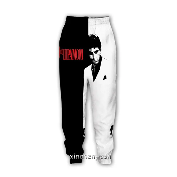 Top Trends: New Unisex Scarface Art 3D Print Causal Clothing Fashion Men Women Hip Hop Pants Plus Size S-7XL Trouser Jogger Men Shoppable Styles