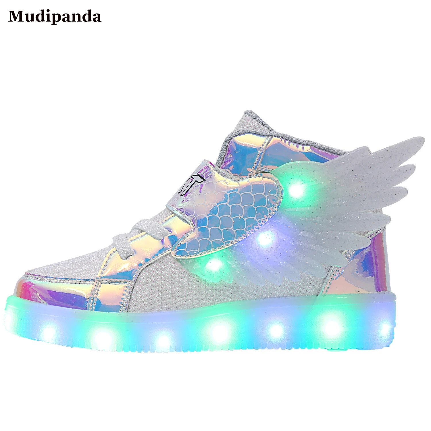 Top Trends: Led Glowing Sneakers Of Children Boys Kids Winges Sport Shoes Teen Glowing Sneaker Baby Stray Kids Shoes Boys&girls Led Shoes Shoppable Styles