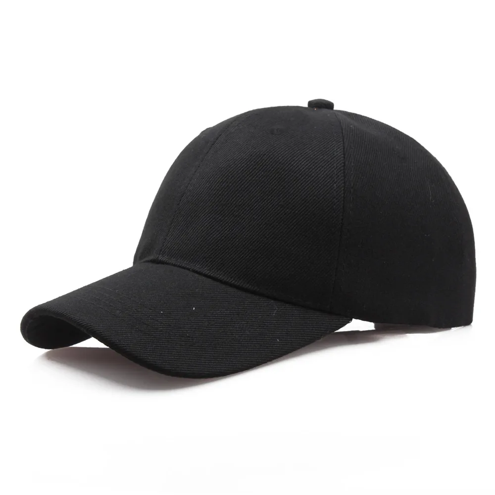 Top Trends: Black Cap Solid Color Baseball Cap Snapback Caps Casquette Hats Fitted Casual Gorras Hip Hop Dad Hats For Men Women Unisex Shoppable Styles