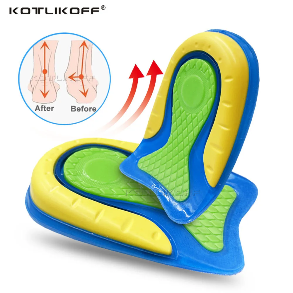 Top Trends: Silicone Gel Insoles For Heel Spurs Pain Soft Heel Protection Insole Plantar Fasciitis Ankle Pain Massager Heel Half Insert Shoppable Styles