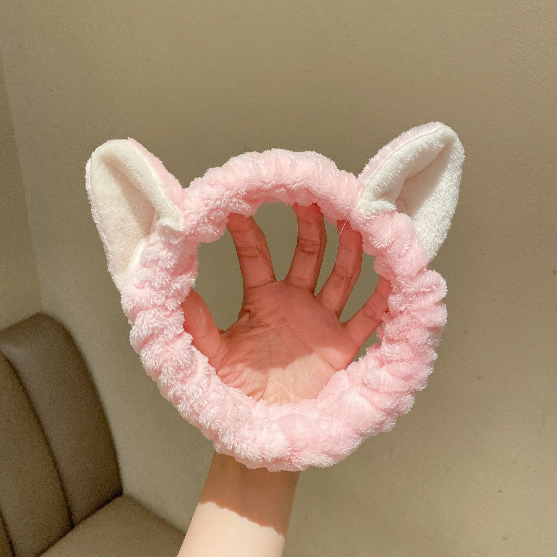 Top Trends: Headband For Washing Women OMG Wash Face Cat Ears Makeup Hairbands Elastic Holder Hair Strap Bands Ears Turban Hair Accessories Shoppable Styles