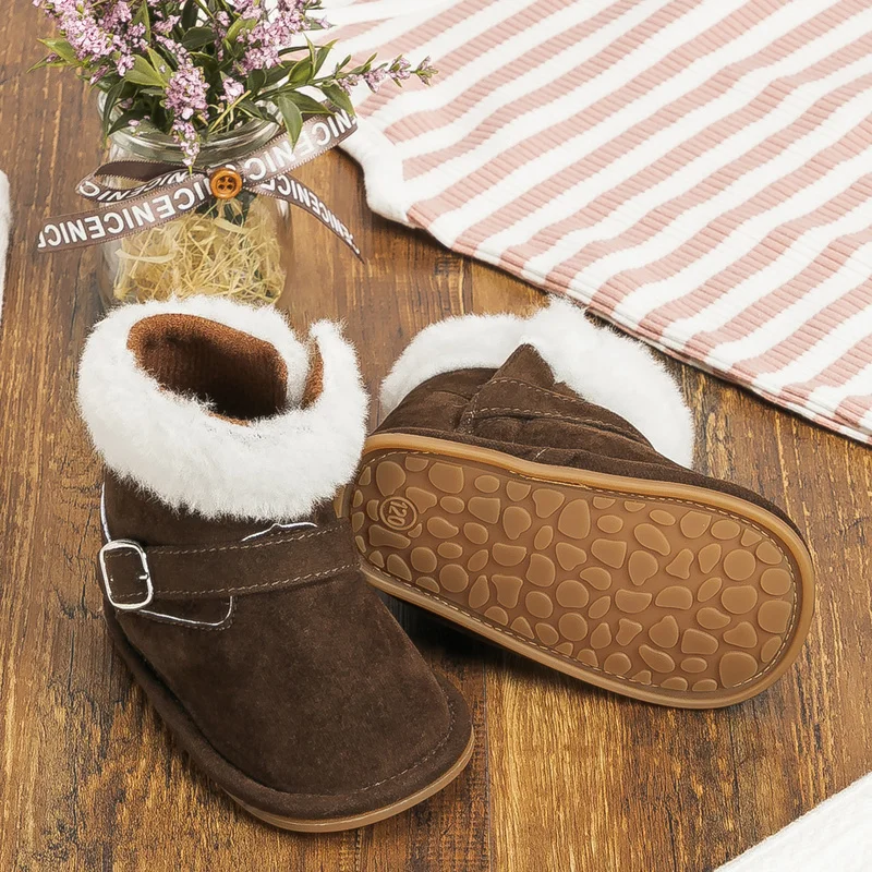 Top Trends: New Baby Booties Shoes Infant Boy Girl Shoes Multicolor Winter Snow Boots Anti-slip Soft Rubber Sole First Walkers Crib Shoes Shoppable Styles