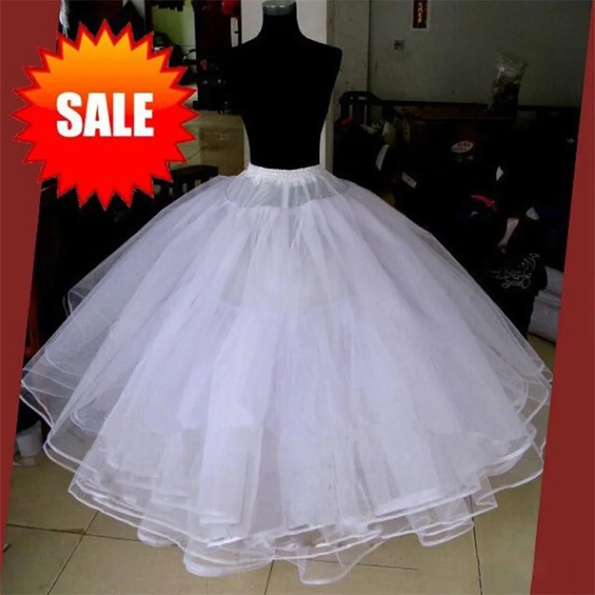 Top Trends: Best Sell White 3 Layers Wedding Accessories For Wedding Dress Tulle Dress Skirt Ball Gown Petticoat 2019 Skirt No Hoops Shoppable Styles