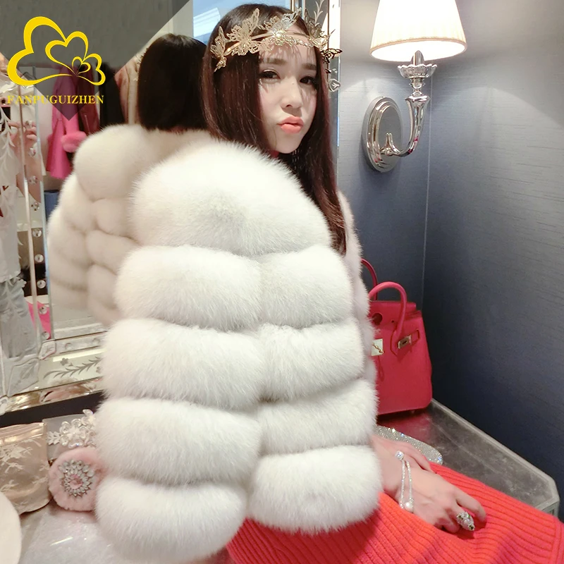 Top Trends: FANPUGUIZHEN Women Coats Autumn Winter New Fashion Pink Faux Fur Coat Elegant Thick Warm Outerwear Fake Fur Woman Jackets Shoppable Styles