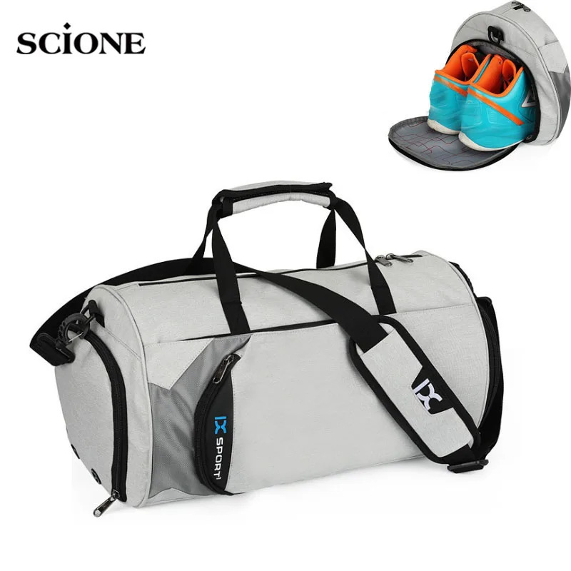 Top Trends: Men Gym Bags For Training Bag Tas Fitness Travel Sac De Sport Outdoor Sports Swim Women Dry Wet Gymtas Yoga Shoes Bag XA103WA Shoppable Styles