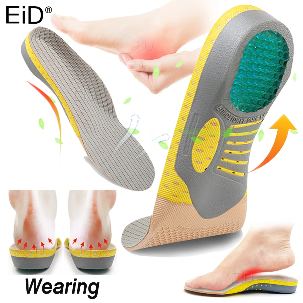 Top Trends: EiD PVC Orthopedic Insoles Orthotics Flat Foot Health Sole Pad For Shoes Insert Arch Support Pad For Plantar Fasciitis Feet Care Shoppable Styles