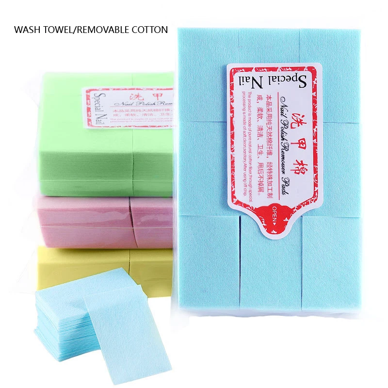 Top Trends: 1000PCS / Pack Nail Cotton Pads Manicure Pedicure Gel Tools Lint-Free Wipes Napkins Nail Polish Remover Gel Nail Wipes Shoppable Styles