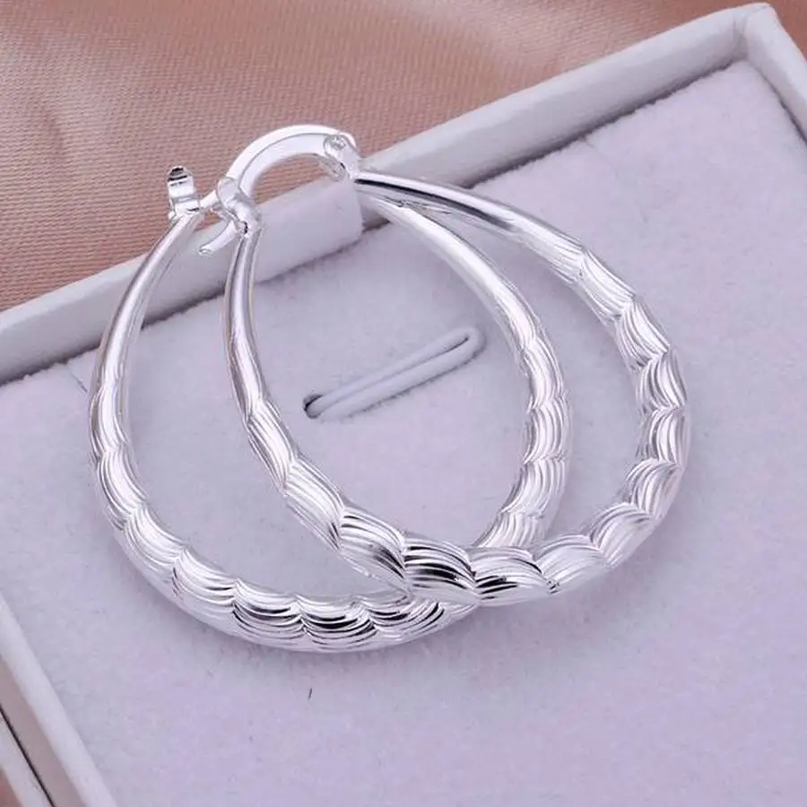 Top Trends: Fashion For Women 925 Sterling Silver Wedding Hook Beautiful High Quality Earring Jewelry Free Shipping Cute Gift Shoppable Styles