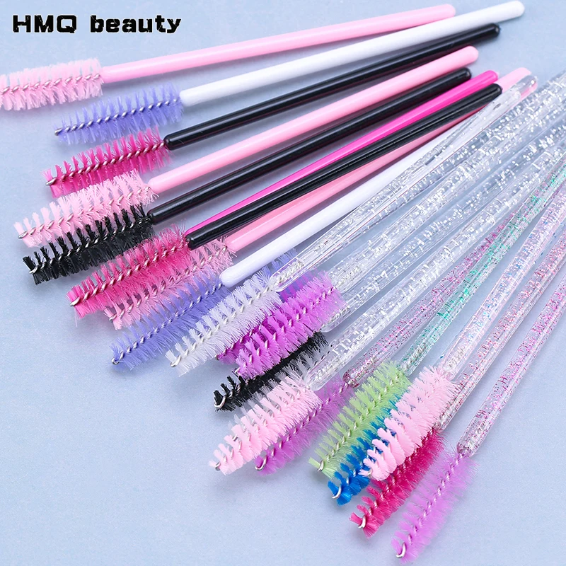 Top Trends: Eyelash Extension Disposable Eyebrow Brush Mascara Wand Applicator Spoolers Eye Lashes Cosmetic Brushes Set Makeup Tools Shoppable Styles