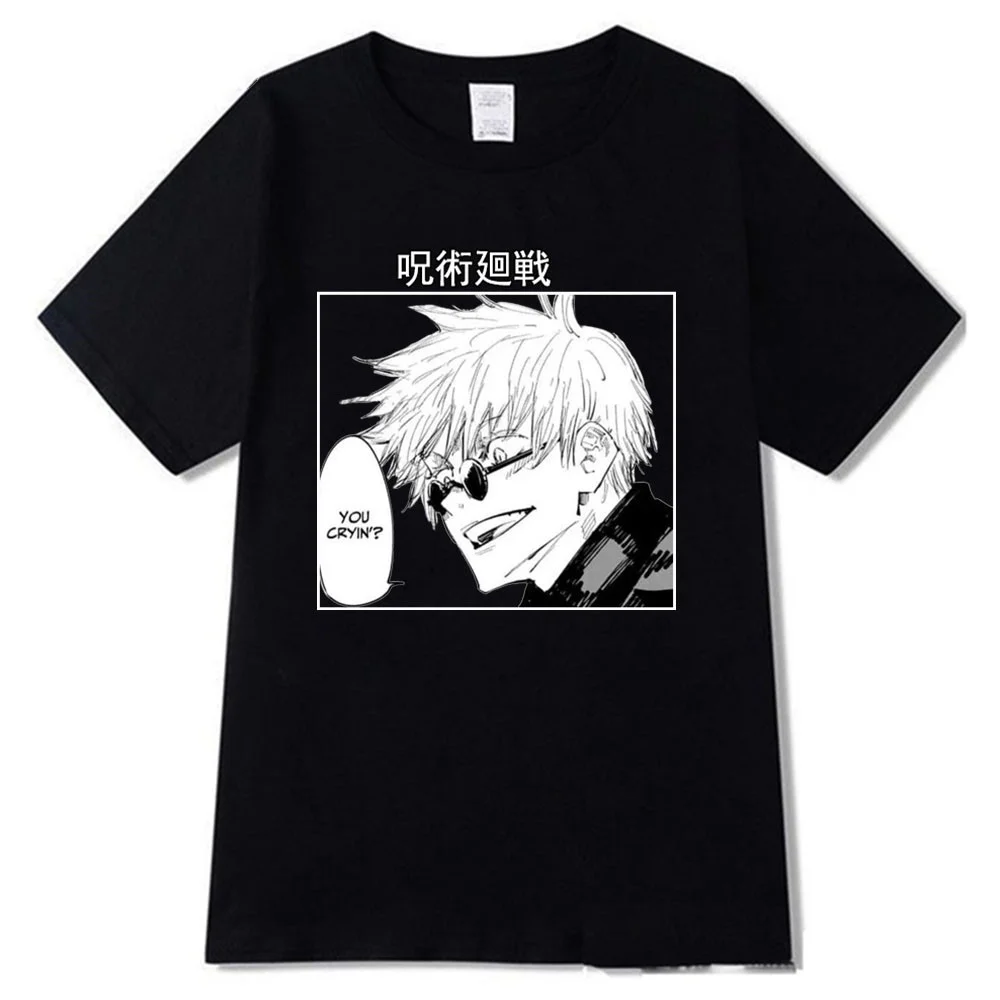 Top Trends: Goth Clothes Gojo Graphic Tshirt Anime Jujutsu Kaisen Funny Summer T-shirt For Women Japanese T Shirts Cartoon Woman Tshirts Shoppable Styles