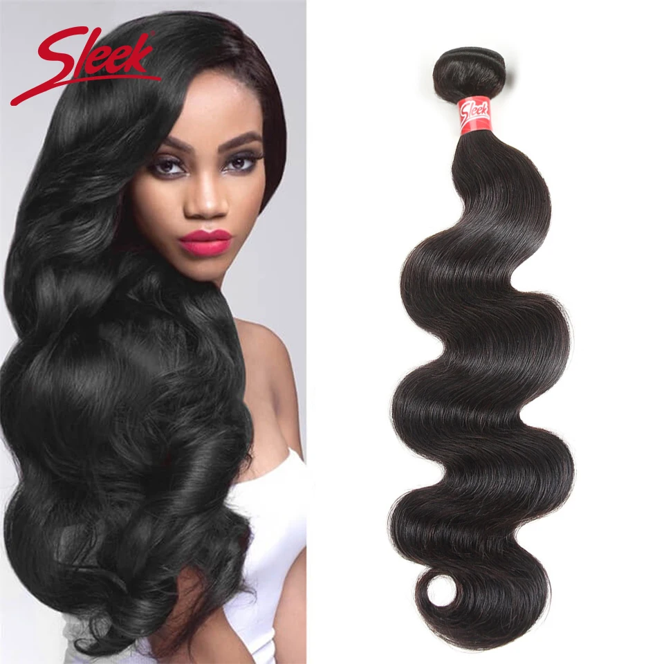 Top Trends: Sleek Remy Brazilian Body Wave Hair Bundles 8 To 30 Inches Hair Extension Bundles Natural Color Human Hair Shoppable Styles