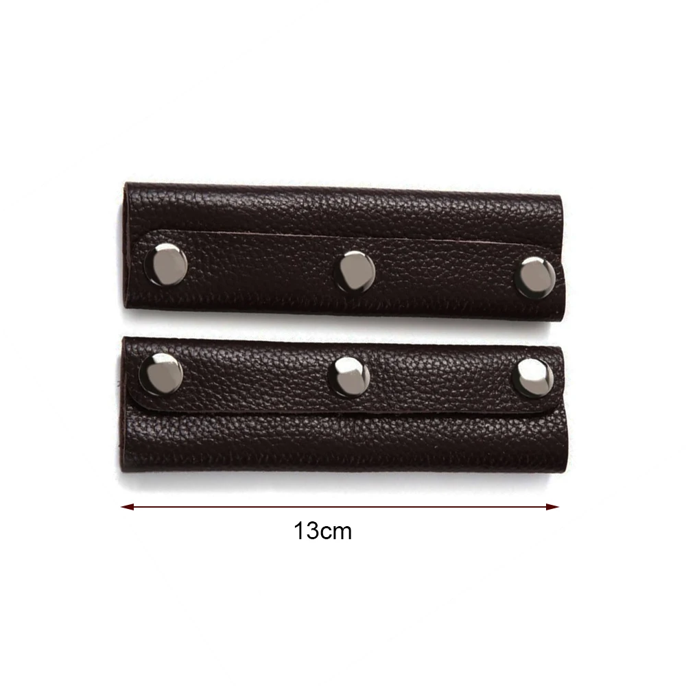 Top Trends: Luggage Bag Handle Wrap Leather Protective Cover Bag Accessories Shoulder Strap Pad Replacement Strap DIY Stroller Suitcase Grip Shoppable Styles - Image 6