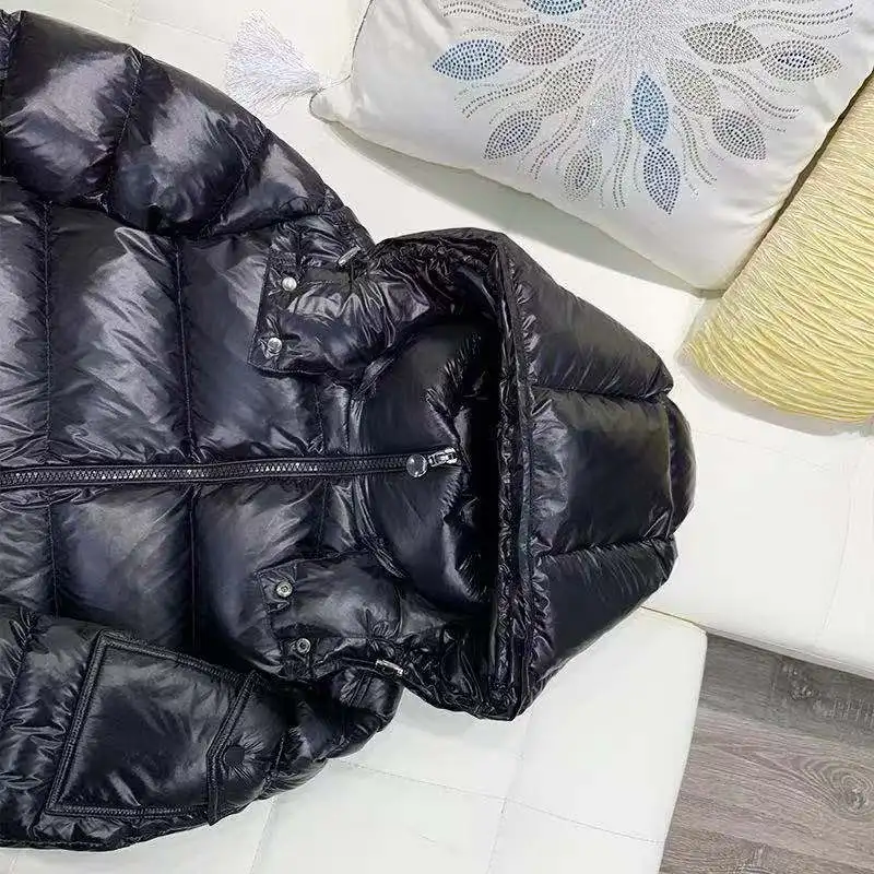 Top Trends: 2023 New Down Jacket Youth Loose Short Hooded Clothes Korean Style Trendy Handsome Bright Face Down Jacket Shoppable Styles - Image 3