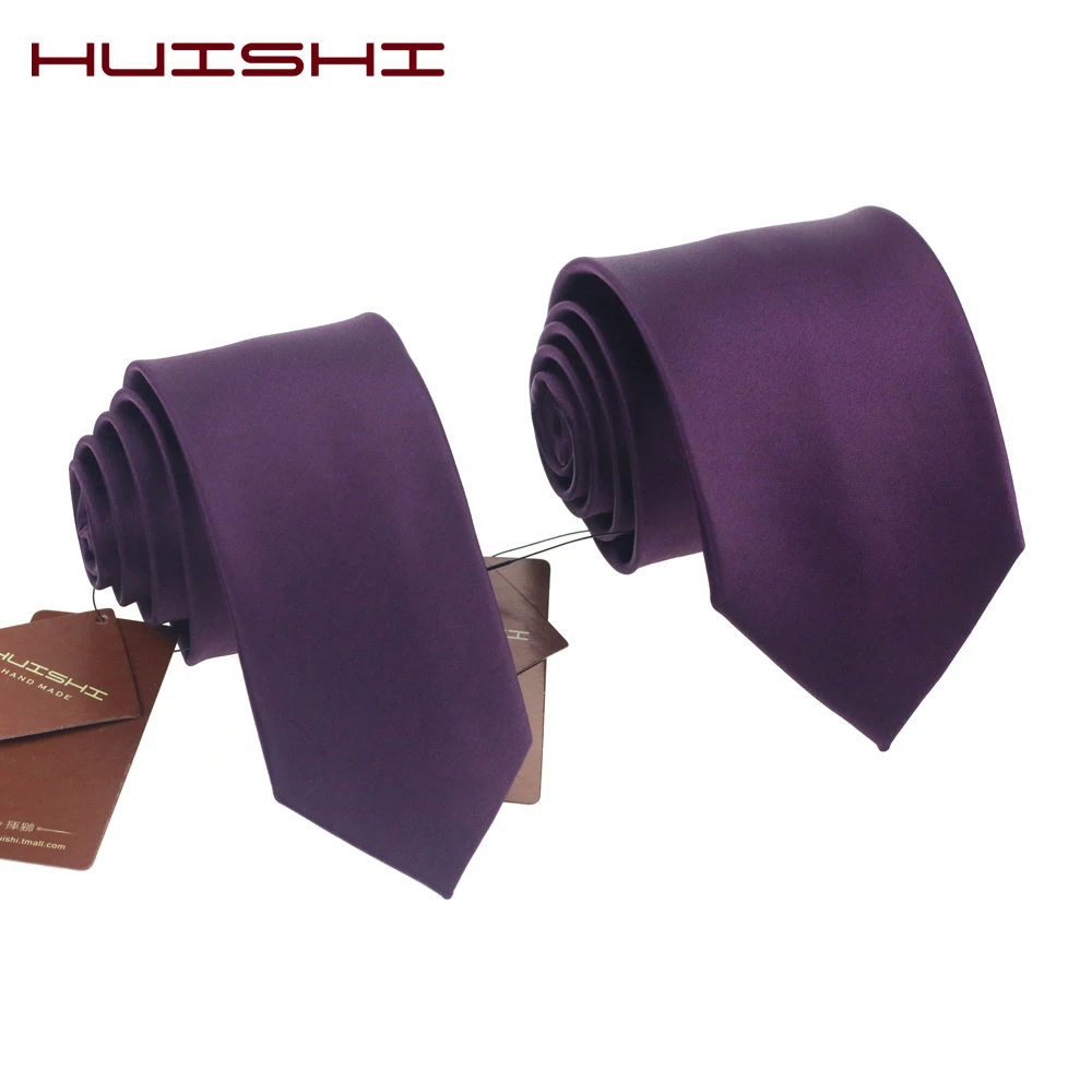 Top Trends: Classic Business Necktie Collar Men Women Quality Stripe Ties Scarves Deep Purple Waterproof British Style Mens Neck Ties Color Shoppable Styles