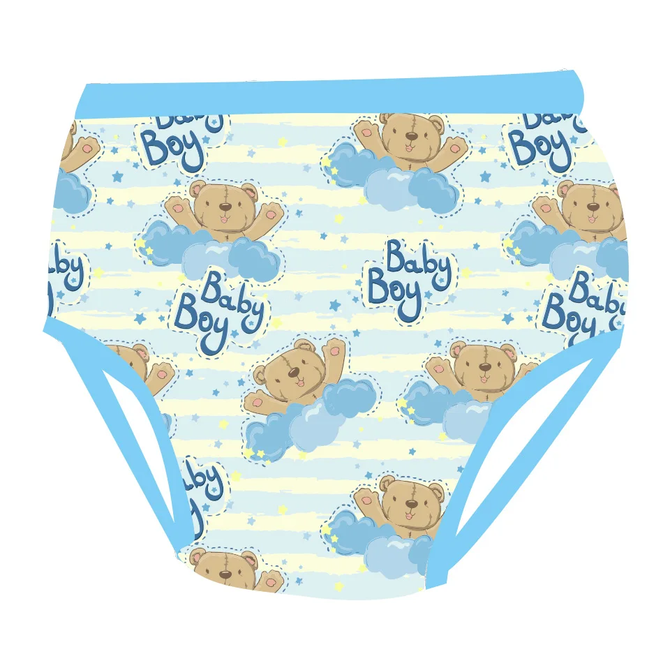 Top Trends: Waterproof Cotton Adult Baby Training Pants Reusable Baby Bear Underweaer Cloth Diapers Panties Nappy For Ddlg / Adult Shoppable Styles