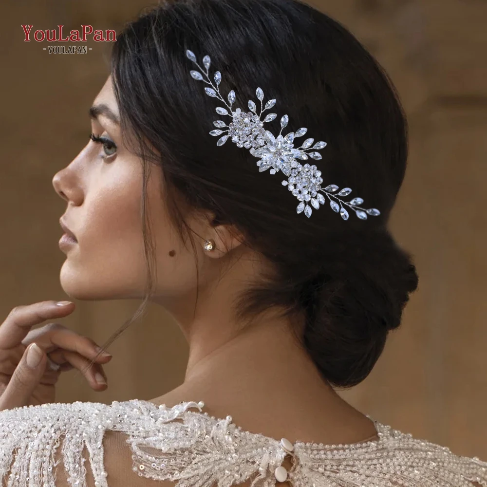 Top Trends: TOPQUEEN HP77 Wedding Tiara Bridal Combs Rhinestone Wedding Headwear Wedding Hair Accessories Bridal Headdress Wedding Hair Comb Shoppable Styles