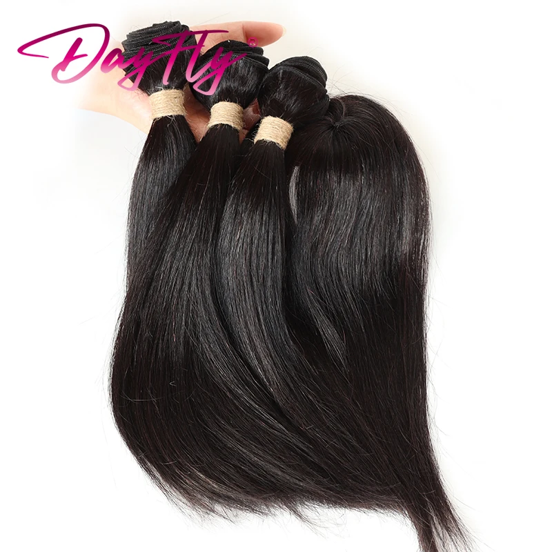 Top Trends: Short Straight Bundles With Closure 100% Human Hair Brazilian Hair Bundles With Cheap Closure Natural Hair Extensions Human Hair Shoppable Styles