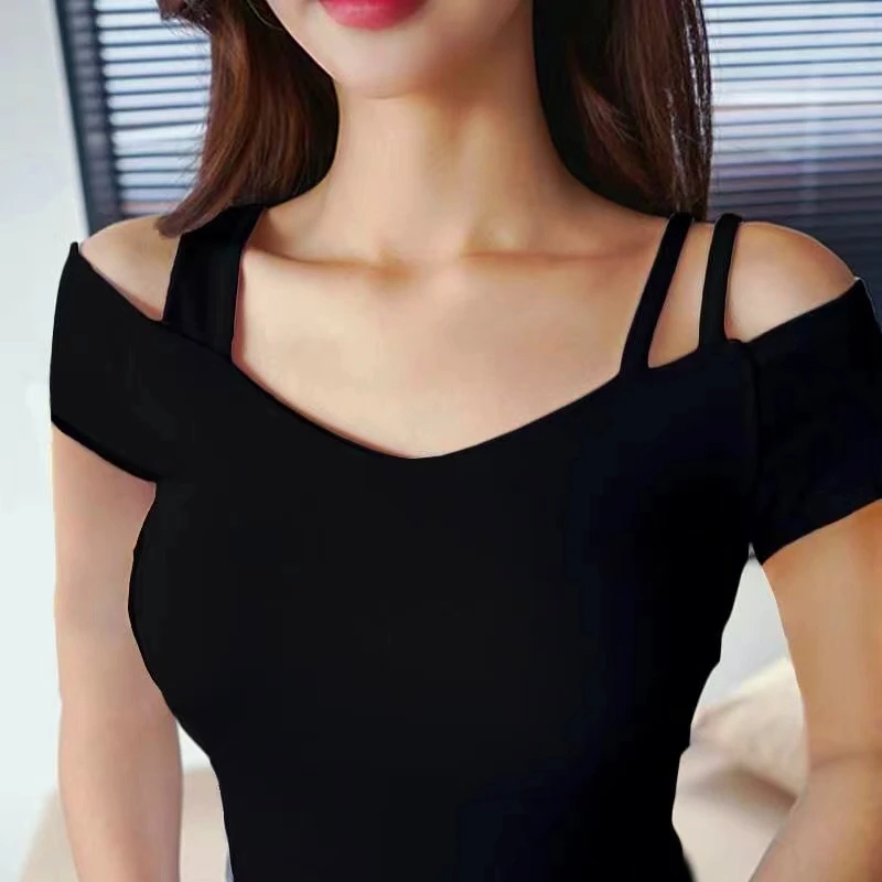 Top Trends: Sexy Women Dance Shirt Tops Ballroom Modern Salsa Tango Samba Latin Training Shirts Sling Female Adult Dancewear Tops Black Shoppable Styles