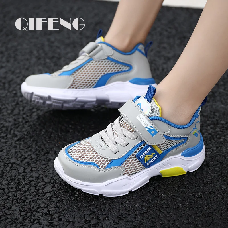 Top Trends: Children Casual Shoes Boys Light Student Summer 5 8 9 10 12 13 Years Old Sport Mesh Footwear Kids Fashion Chunky Sneakers Tenis Shoppable Styles