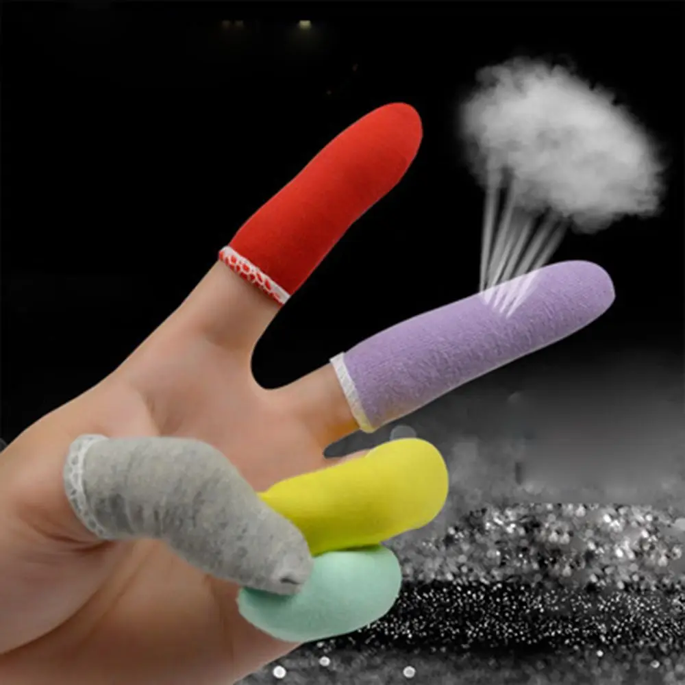 Top Trends: New 10 Pcs Multicolor Cotton Finger Set Only Finger Protection Reuseable Anti-slip Finger Sets Labor Insurance Finger Cots Shoppable Styles