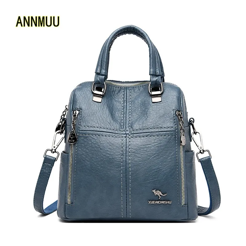 Top Trends: Women Handbags New Hot Sale High Quality Shoulder Bags Multifunction Travel Backpack School Bags Girls Shoppable Styles