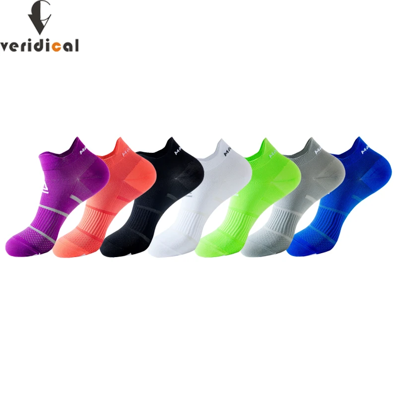 Top Trends: Sport Ankle Socks Women Men Nylon Outdoor Basketball Bike Running Football Breathable Non-Slip Colorful No Show Travel Socks Shoppable Styles