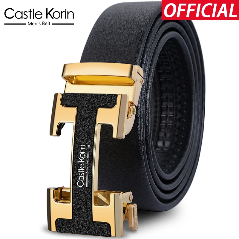 Top Trends: Men‘s Belt Male High Quality Leather Fashion Designed Luxury Brand Business Wear-resistant Alloy Buckle Belt For Men Shoppable Styles