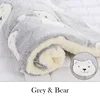 Grey with Bear