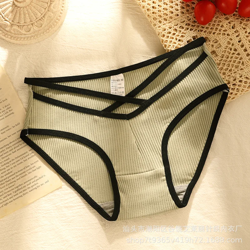 Top Trends: New Women's Underwear Sexy Solid Color Panties Fashion Girl Comfort Briefs Low Waist Seamless Underpants Female Lingerie Shoppable Styles - Image 5