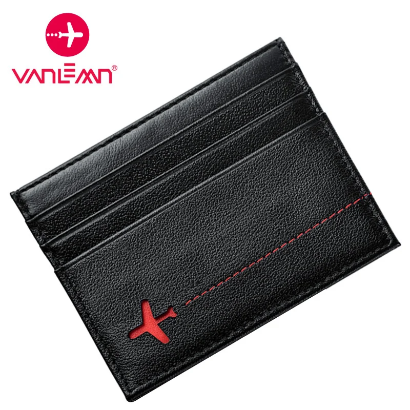 Top Trends: ID Credit Card Holder RFID Slim Wallet Genuine Leather CreditCard Wallets Purse Money Cardholder Case For Men Women Card Cover Shoppable Styles