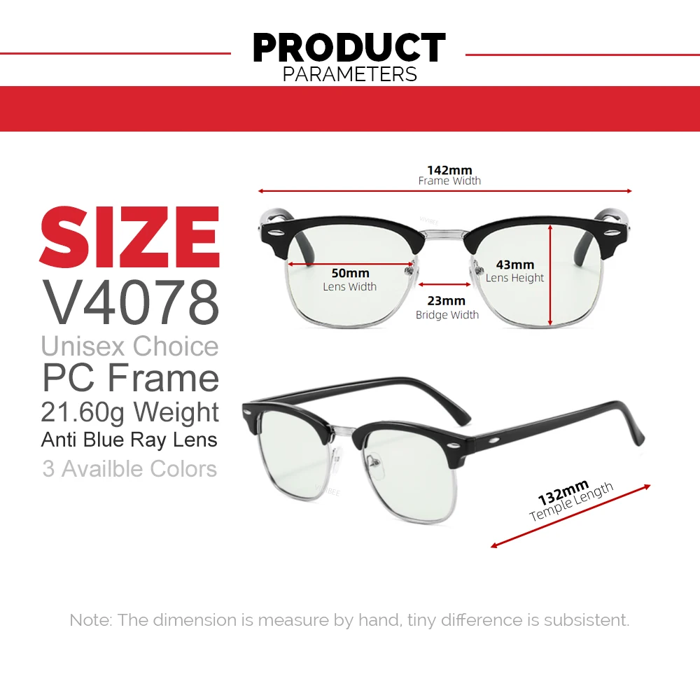 Top Trends: Semi Rimless Photochromic Glasses Men Anti Blue Light Blocking Color Changing Eyeglasses Square Computer Ray Retro Women Eyewear Shoppable Styles - Image 6