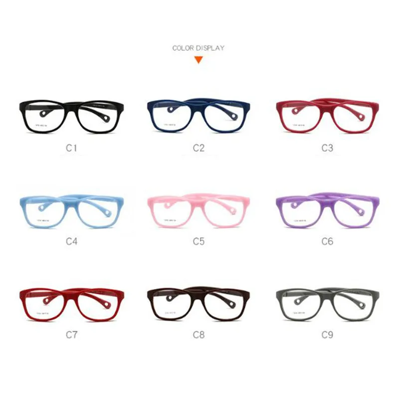 Top Trends: Anti Blue Light Kids Square Glasses Children Boy Girls Computer Prescription 3-10 Years -0.5 -0.75 -1.0 -1.5 -2.0 -3.0 -4.0 Shoppable Styles - Image 6